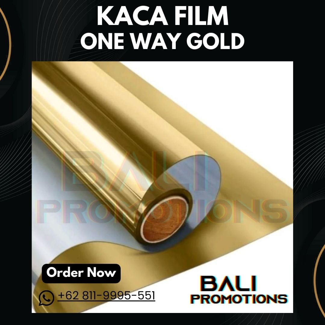 Kaca Film One Way Gold