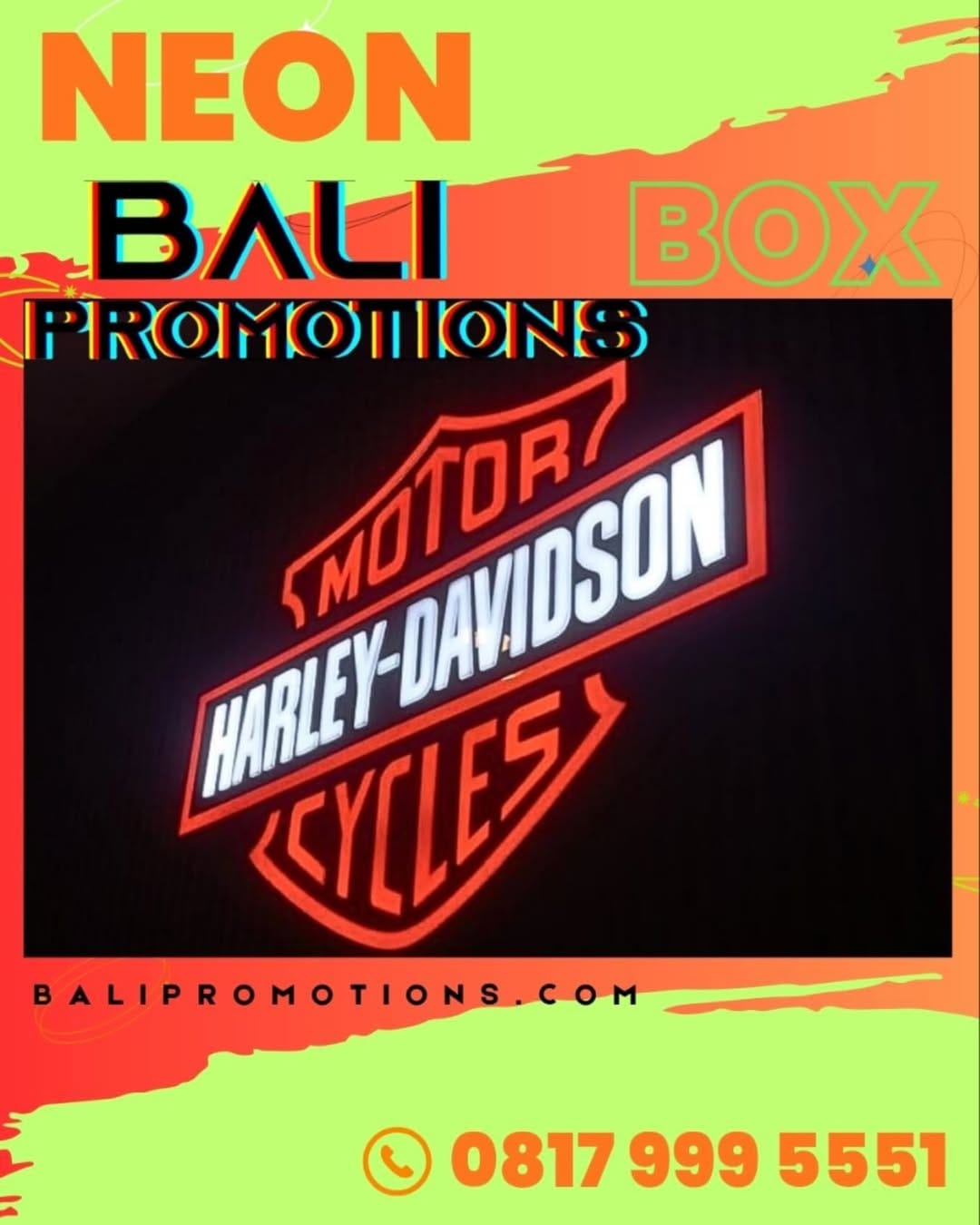 multinational brands neon box