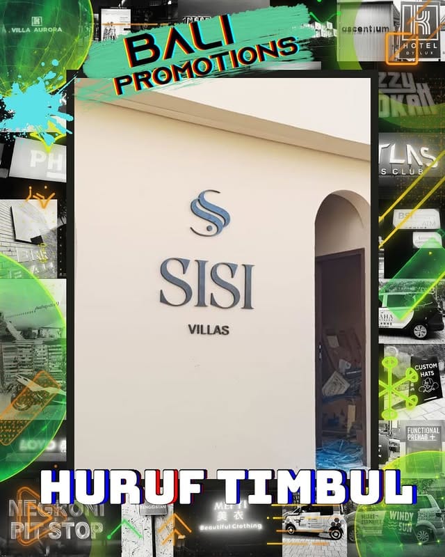 7 Powerful Keunggulan Huruf Timbul Sisi Villas yang Elegan Huruf Timbul Sisi Villas