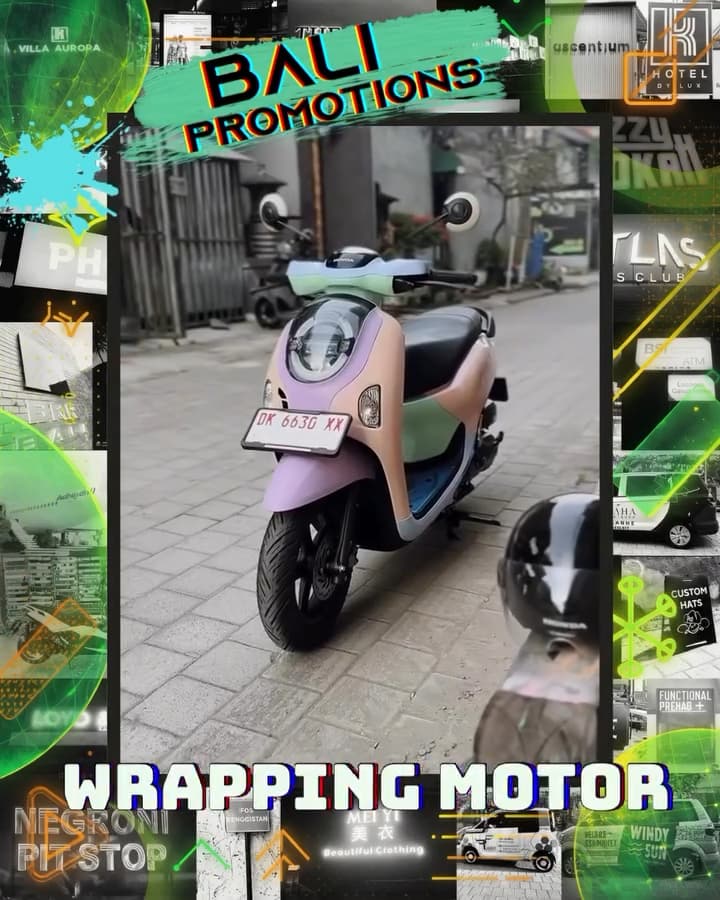 7 Powerful Kelebihan Wrapping Motor Bali yang Stylish & Efektif