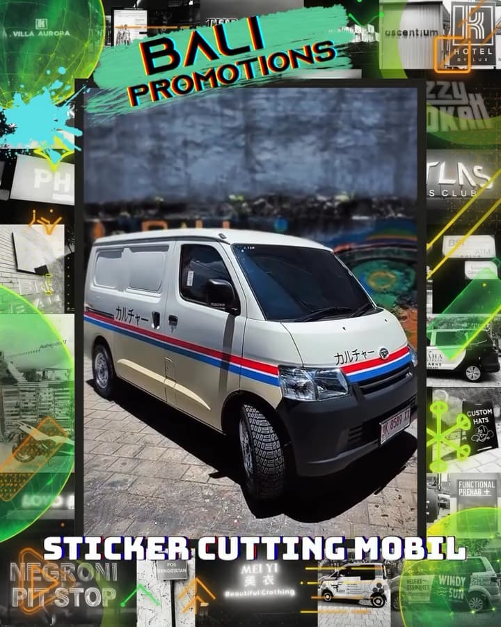 7 Powerful Alasan Sticker Cutting Mobil Bali Tampak Keren & Efektif