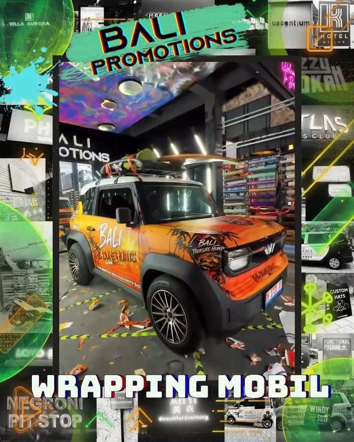 Wrapping Mobil di Bali