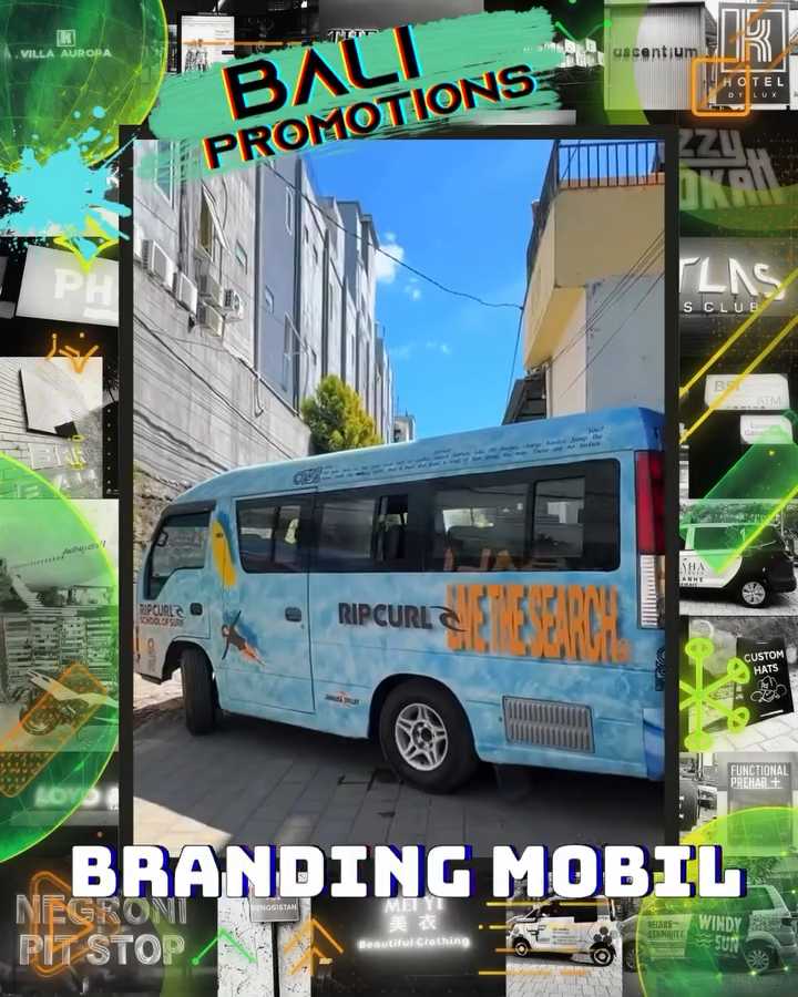 Branding Mobil Sticker Print UV Bali Terbaik 2026