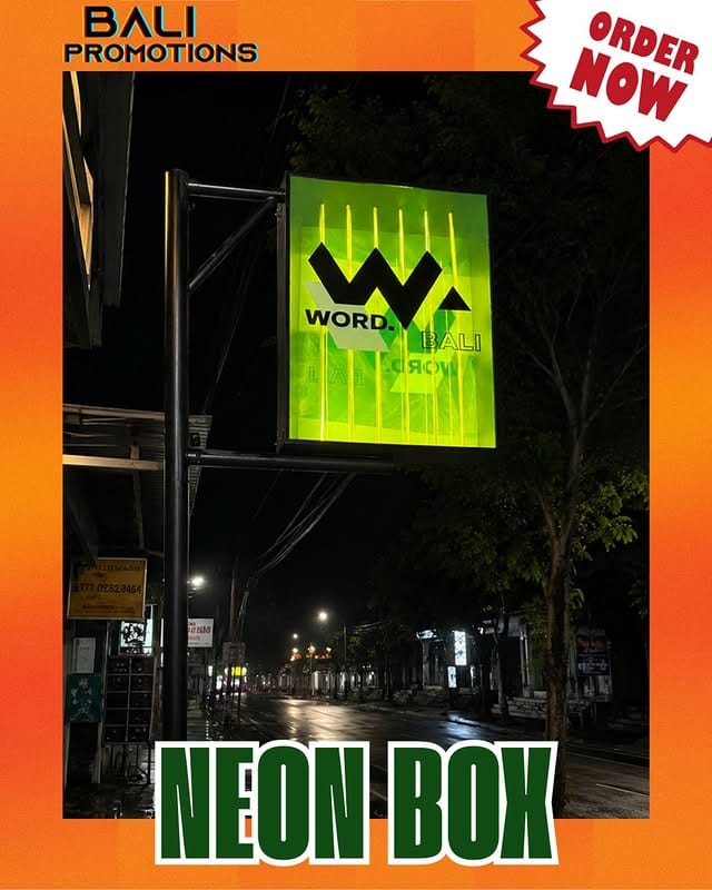 7 Inspirasi Desain Neon Box Menarik Bali Terbaik 2026