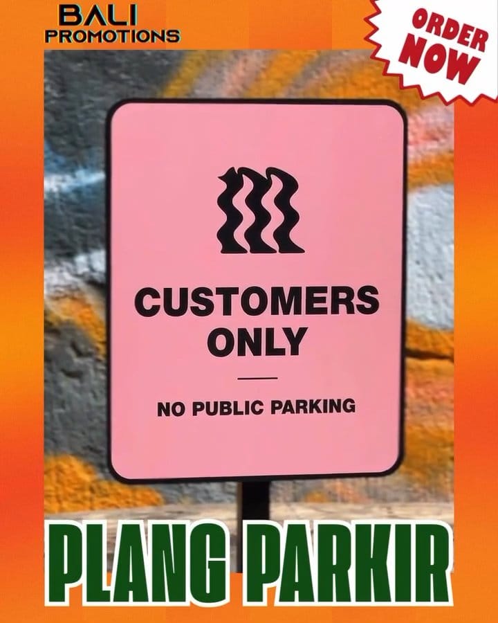 Tren Plang Parkir Custom Bali Terbaru 2026: Intip Desainnya